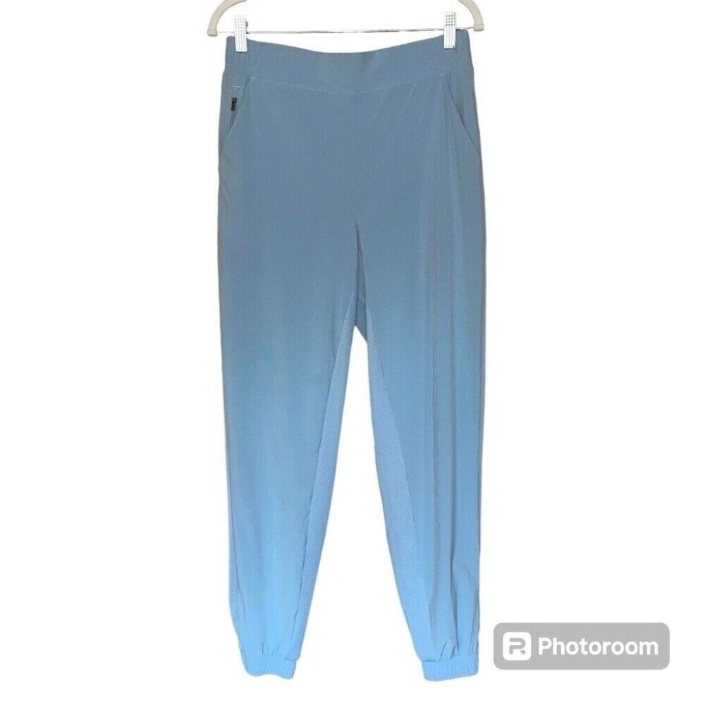 ATHLETA Brooklyn Lined Jogger Women's Size 8T Blue 631612 Athletic Hiking Sport